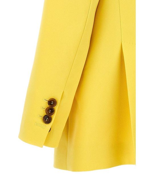 DSquared² Yellow Single-breasted Tailored Suit