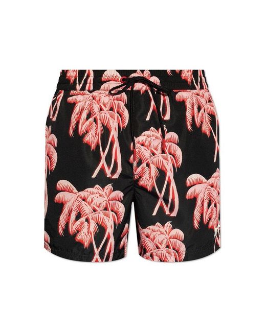 DIESEL Red ‘Bmbx-Rio’ Swim Shorts for men