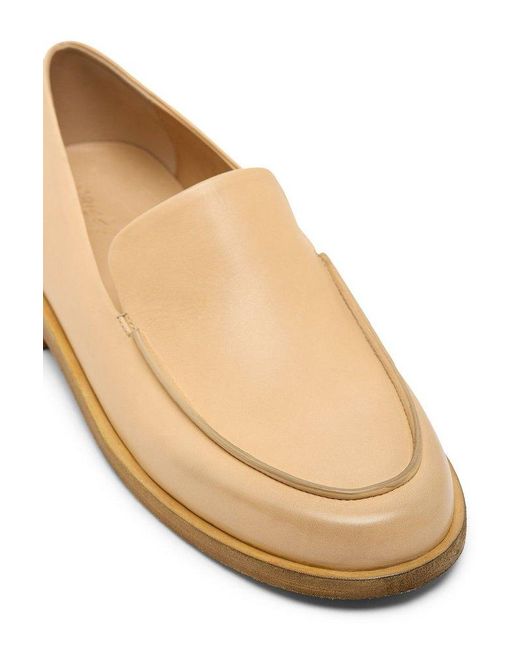 Marsèll Natural Mocasso Round Toe Loafers