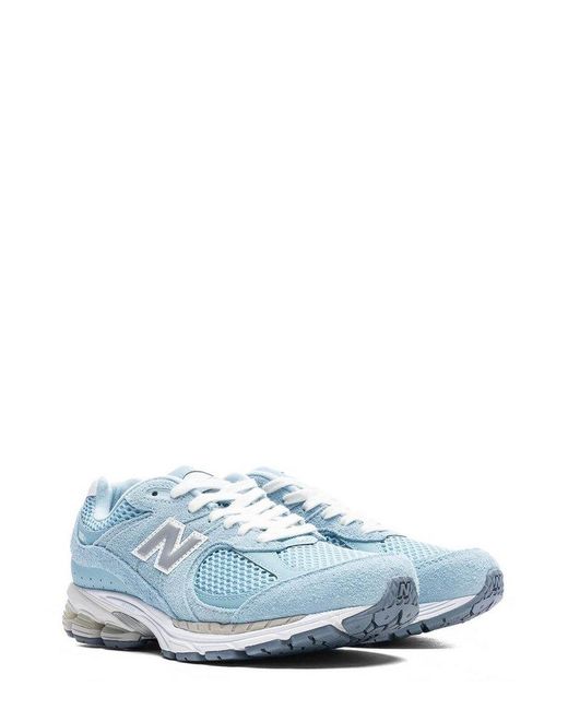New Balance Blue 2002R Lace-Up Sneakers for men