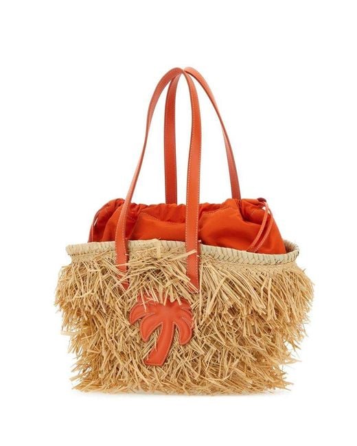Palm Angels Orange Handbags.