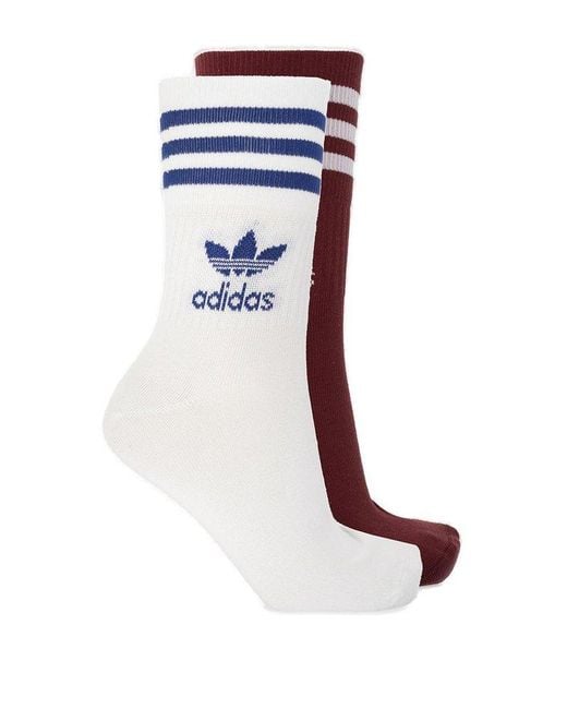 Adidas Originals Blue Socks 3-pack