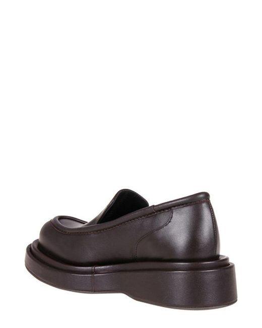 Paloma Barceló Brown Ariel Slip-on Loafers