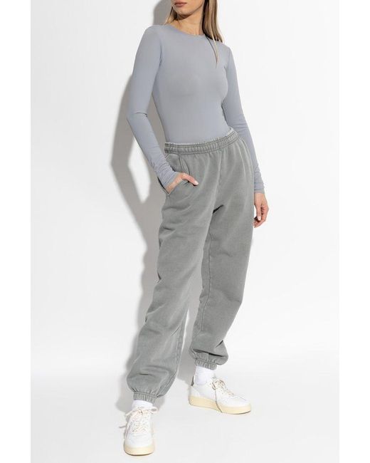Entire studios Gray Seamless Long Sleeve Top