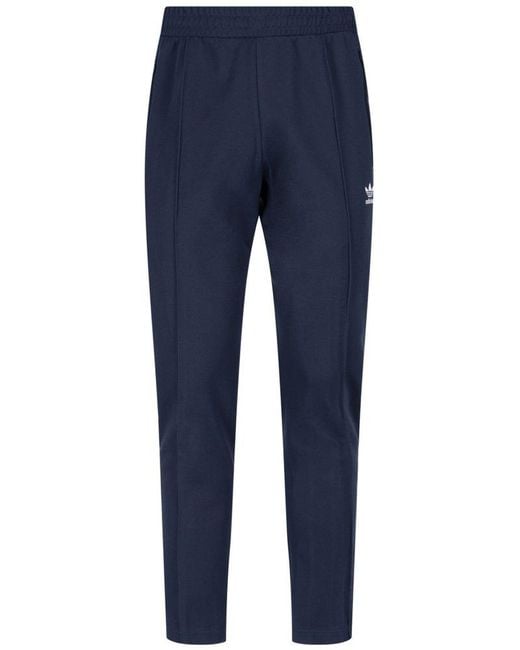 Adidas Originals Blue Navy Adicolor Classics Beckenbauer Track Pants for men