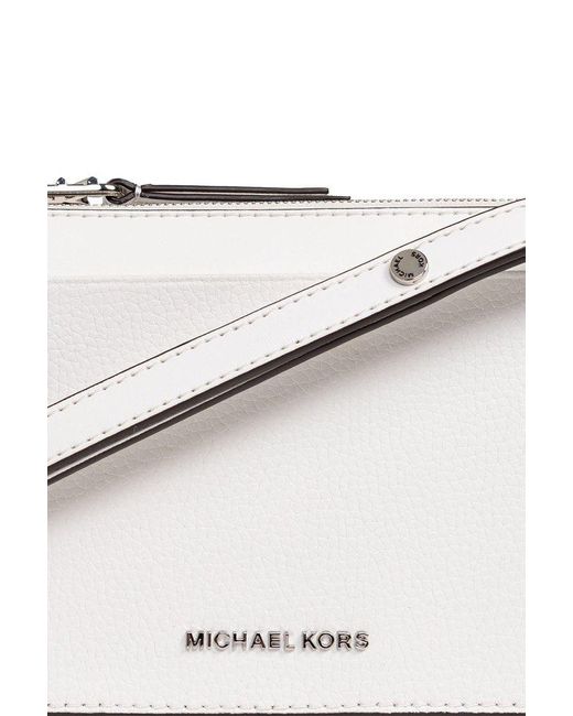 MICHAEL Michael Kors White ‘Empire’ Shoulder Bag