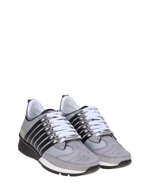 DSquared² White Legendary Lace-up Sneakers for men
