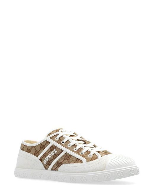 Gucci Multicolor Monogrammed Low-top Sneakers for men