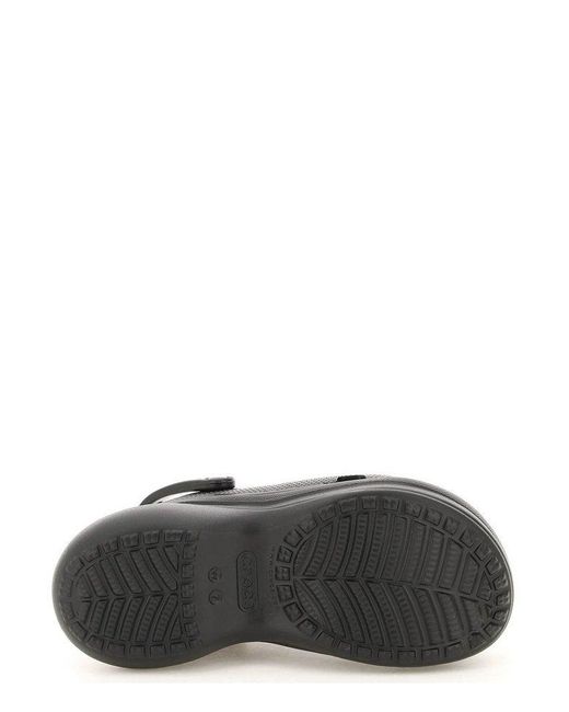 CROCSTM Black Bae Platform Clogs