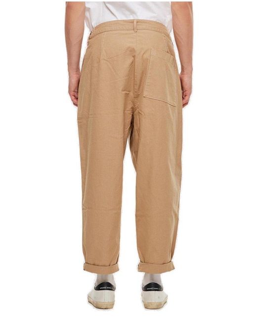 Barbour Natural Cropped Chino Pants for men
