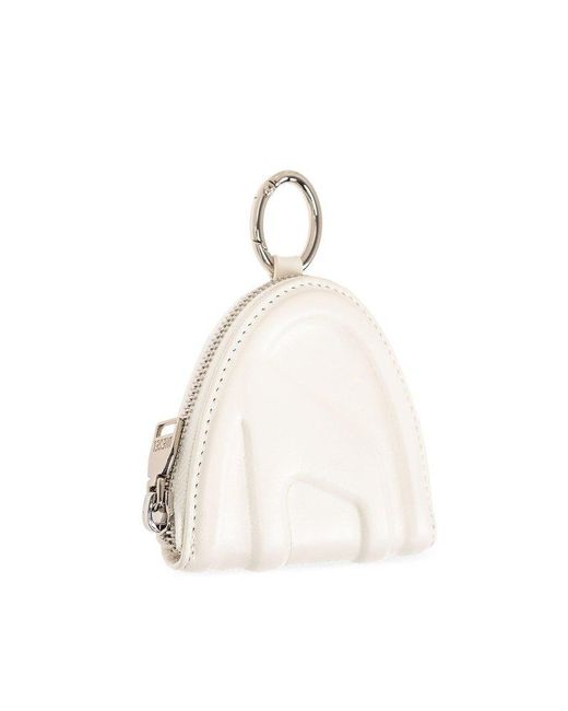 DIESEL '1dr-fold' Coin Purse, in Natural | Lyst