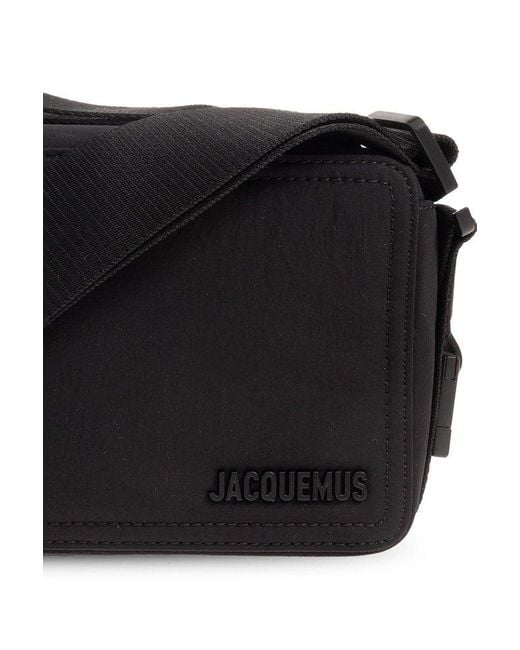 Jacquemus Black 'le Cuerda Horizontal' Shoulder Bag, for men