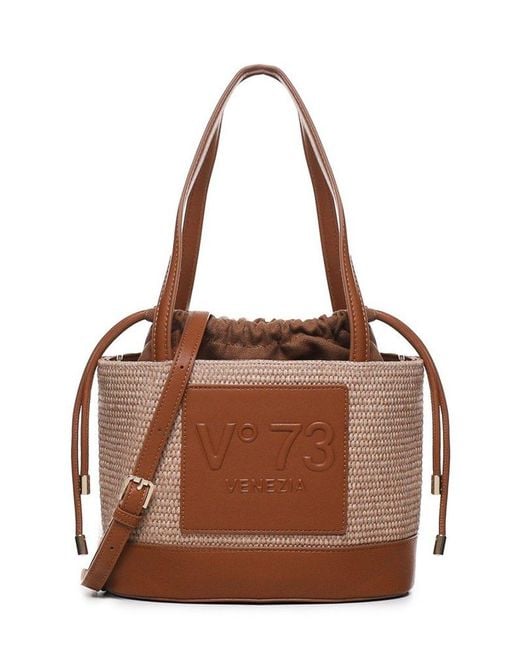 V73 Brown Cat Shopping Bag