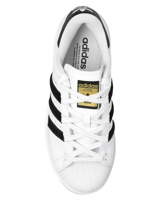 adidas Originals Superstar Bonega Lace-up Sneakers in White | Lyst