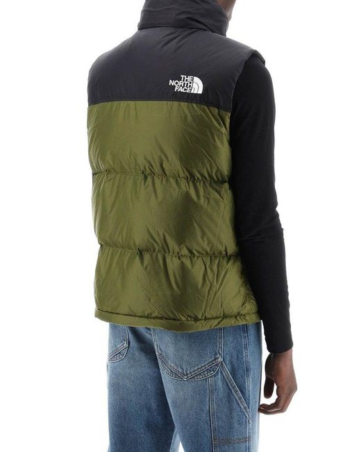 The North Face Green 1996 Retro Nuptse Puffer Vest for men