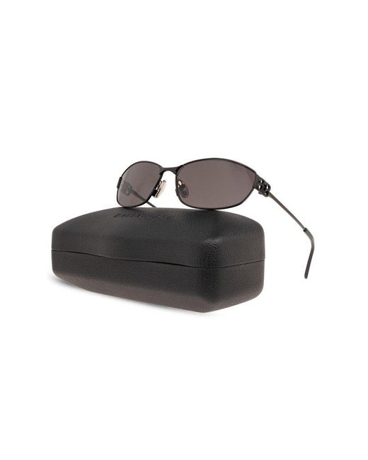 Balenciaga Black Sunglasses With Logo,