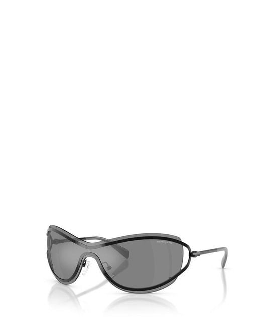 Michael Kors Gray La Praia Irregular Frame Sunglasses