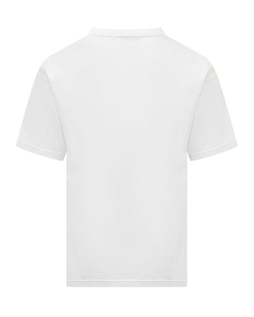 Gcds White Graffiti T-shirt for men