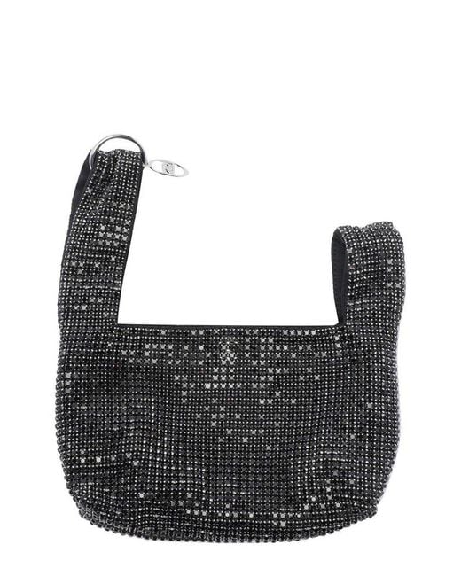 Liu Jo Black Embellished Sera Bag