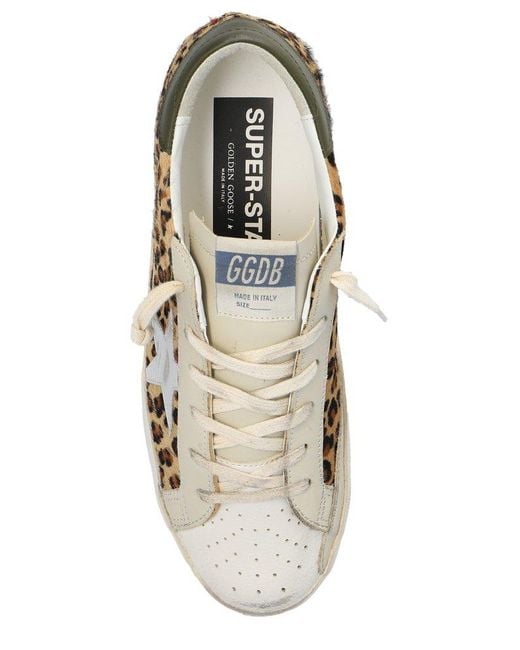 Golden Goose Deluxe Brand Multicolor Leopard Printed Sneakers