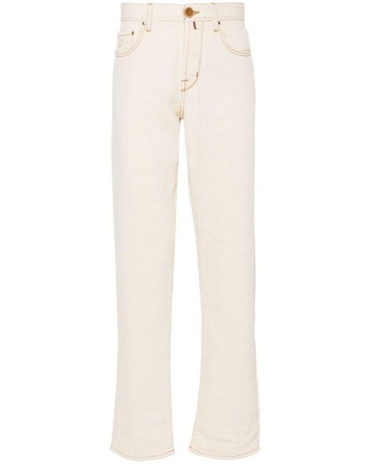 Jacob Cohen White Harrison Jeans for men
