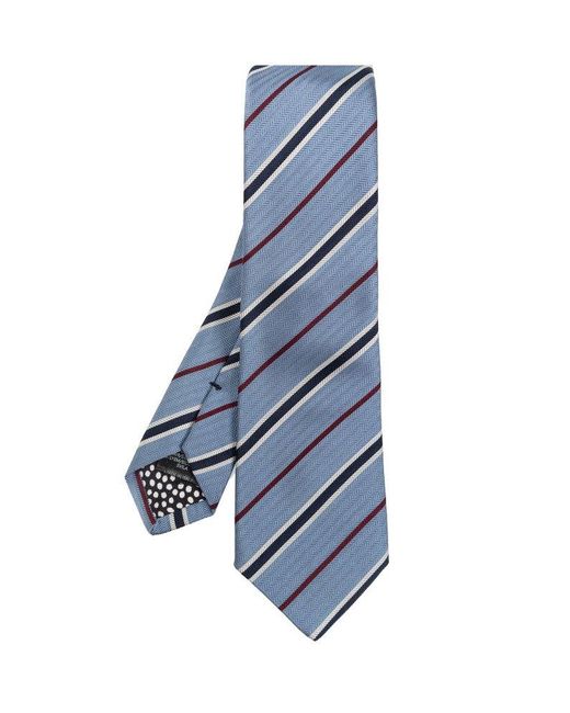 Paul Smith Blue Silk Tie, for men