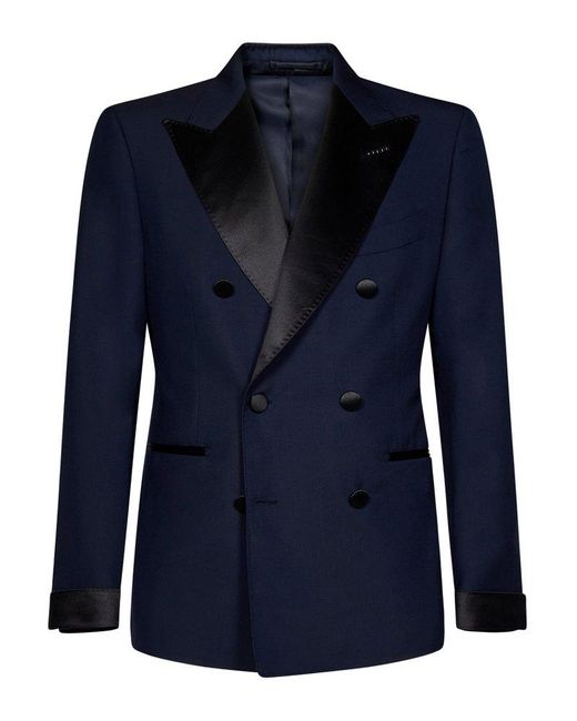 Tom Ford Blue Two-piece Tailored Suit for men