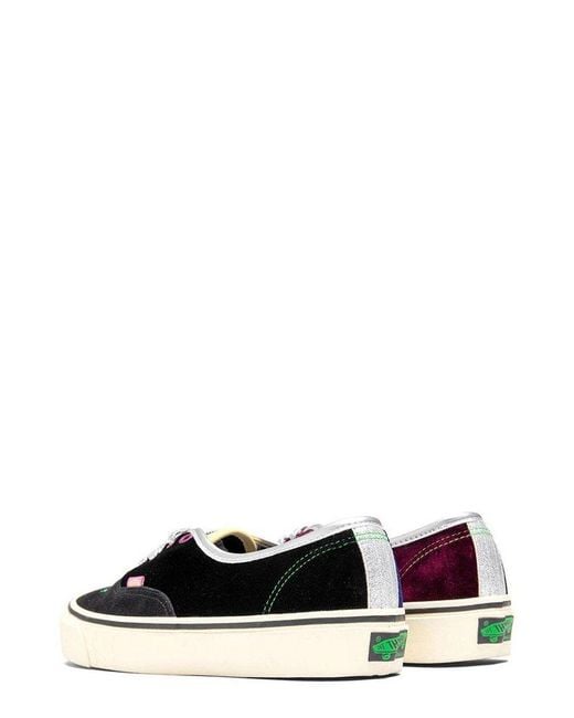 Vans Black Feature X Vault Og Authentic Lx 'Sinners Club Lace-Up Sneakers