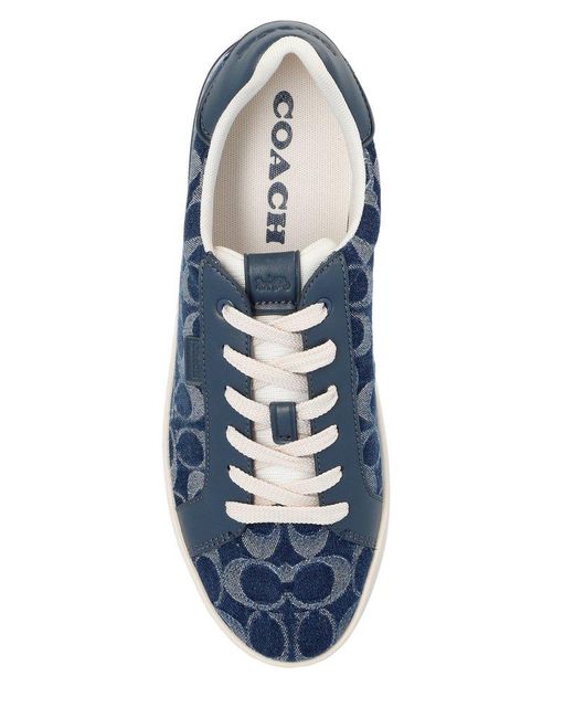 COACH Blue ‘Lowline’ Sports Shoes