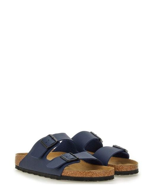 Birkenstock Blue Arizona Double Strap Mules for men
