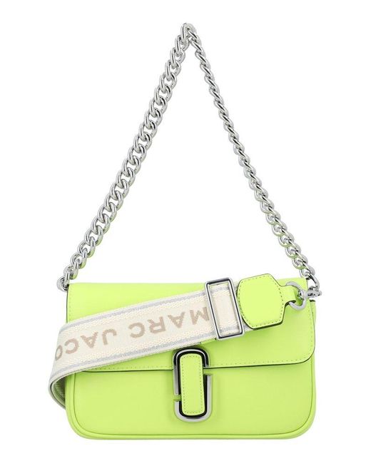 Marc Jacobs Leather The J Bag in Green Lyst UK