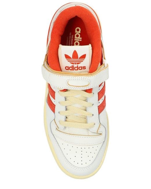 Adidas Originals Red 'forum 84 Low' Sports Shoes, for men