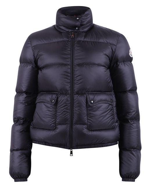 Moncler Black Lannic Quilted Shell Down Jacket