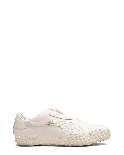 PUMA White Mostro Low-Top Sneakers