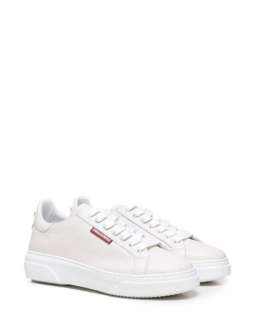 DSquared² White Bumper Sneakers for men
