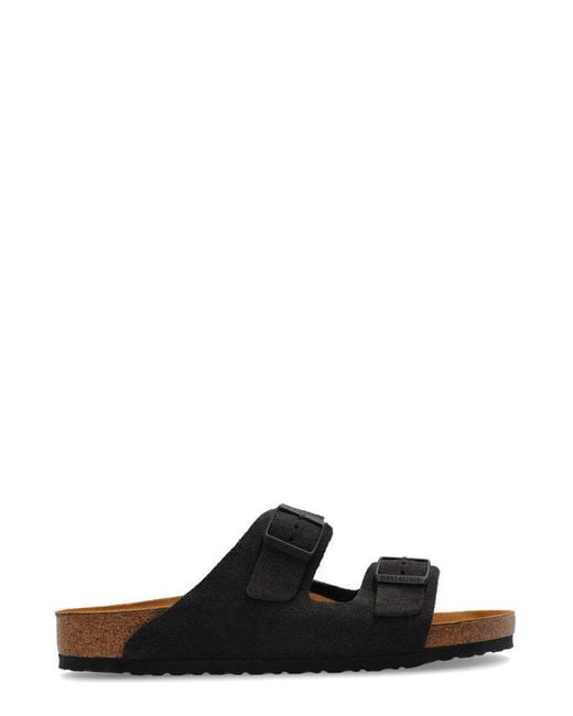 Birkenstock Black Classic Double Strap Sandals for men