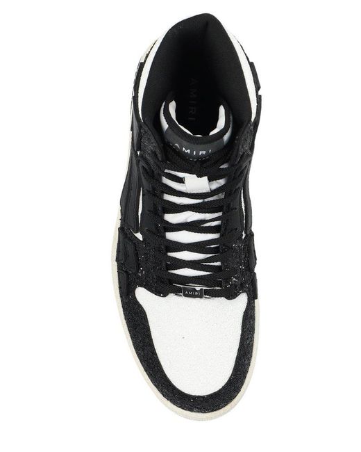Amiri Black Skel Top-high Sneakers