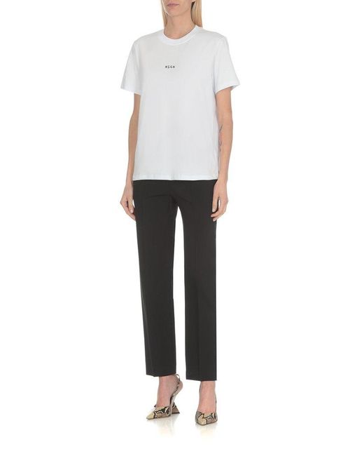 MSGM T-shirts And Polos White