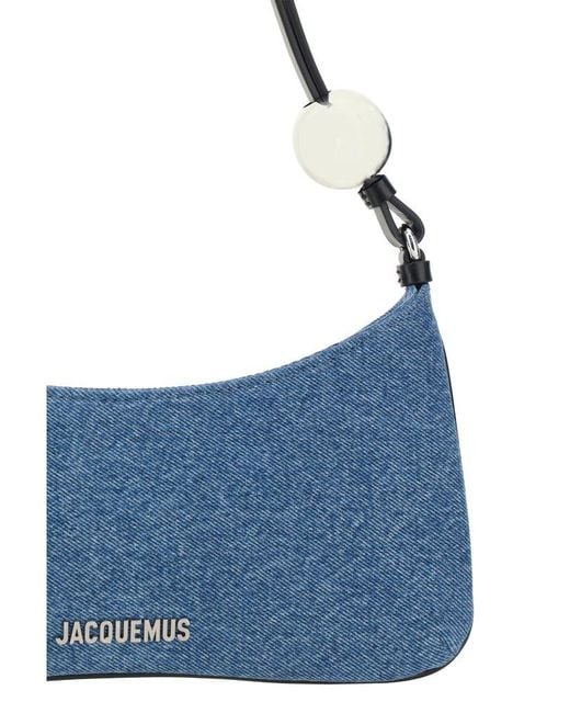 Jacquemus Blue Le Bisou Perle Shoulder Bag