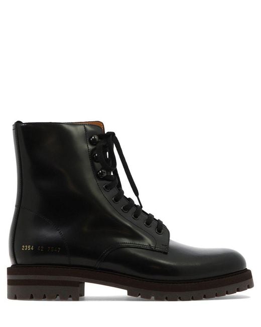 Common projects zipper combat boot cheap