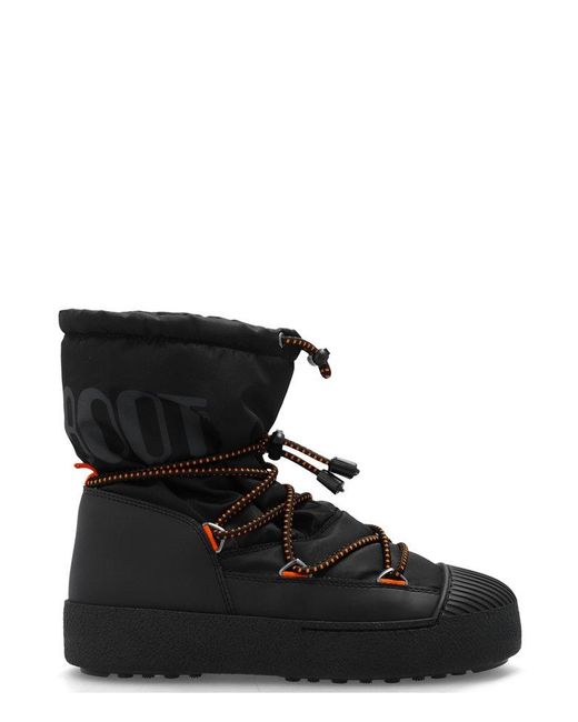 Moon Boot Black Ltrack Snow Ankle Boots