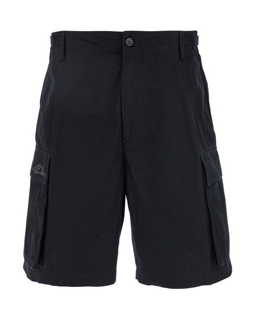 DSquared² Blue Icon New Generation Ripstop Cargo Shorts for men