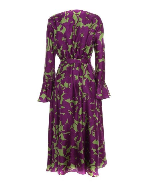 Max Mara Studio Purple Utile Dress