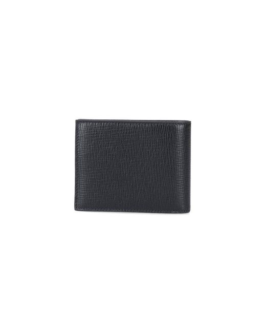 Ferragamo Black Bi-fold Wallets for men