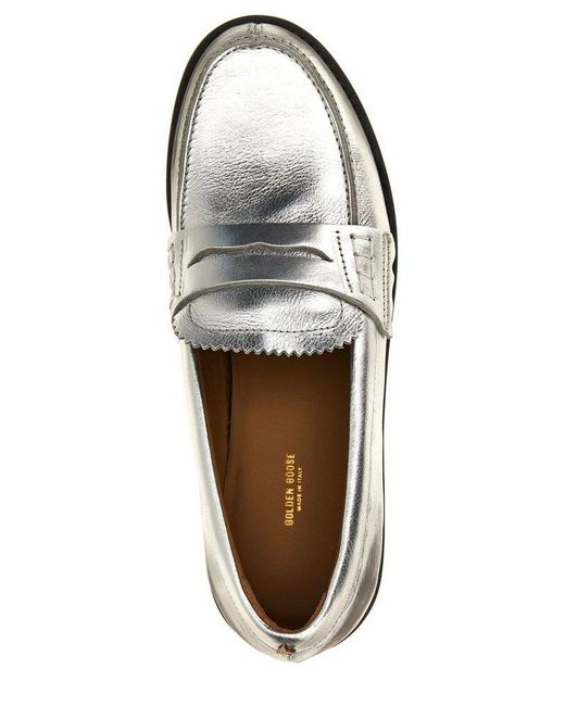 Golden Goose Deluxe Brand White Jerry Slip-on Loafers for men