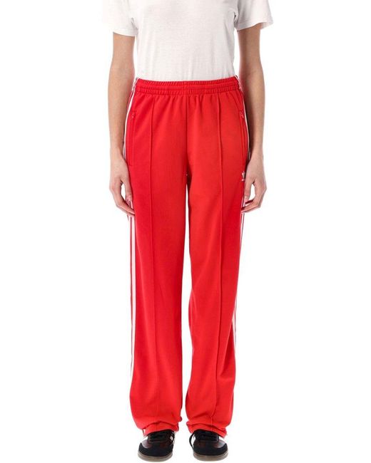 Adidas Originals Red Adicolor Classics Firebird Tracksuit Bottoms