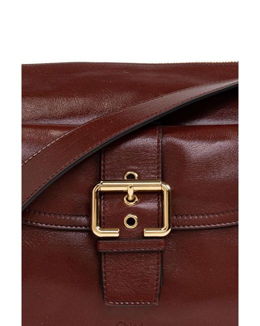 Chloé Brown Handbag Camera Medium