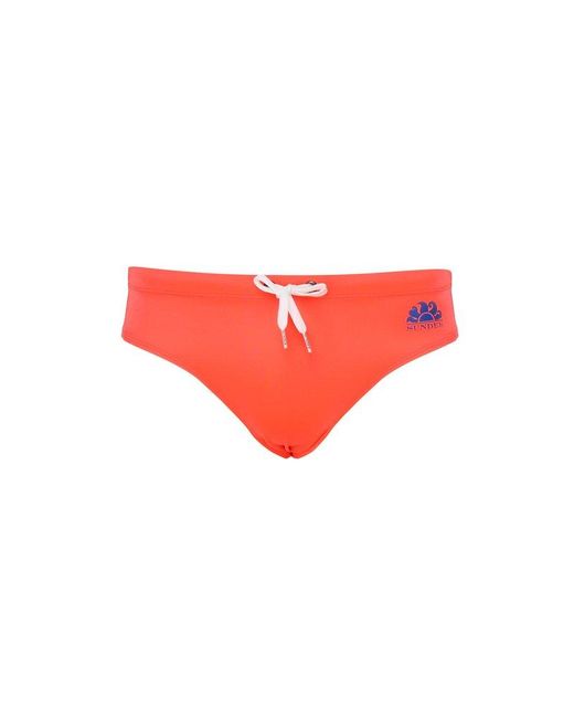 Sundek Red Stripe Swim Brief for men