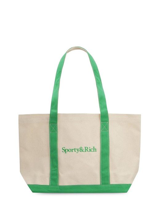 Sporty & Rich Green Sr Sport Tote Bag