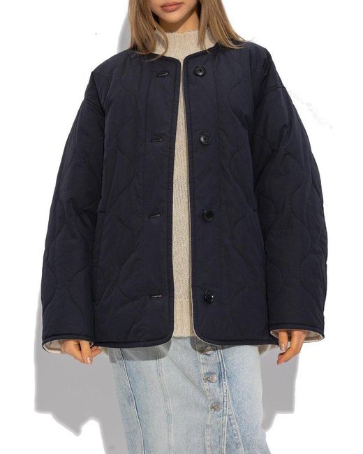 Isabel Marant Blue ‘Nesmae’ Reversible Jacket